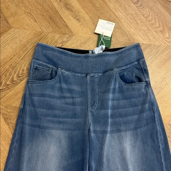 Halara Flex™ High Waisted Tummy Control Wide Leg Casual Jeans with Pockets - Picture 6 of 11